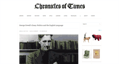 Desktop Screenshot of chroniclesoftimes.com